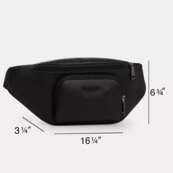 Coach Unisex Racer Belt Bag In Signature Jacquard NWT - Picture 5 of 5